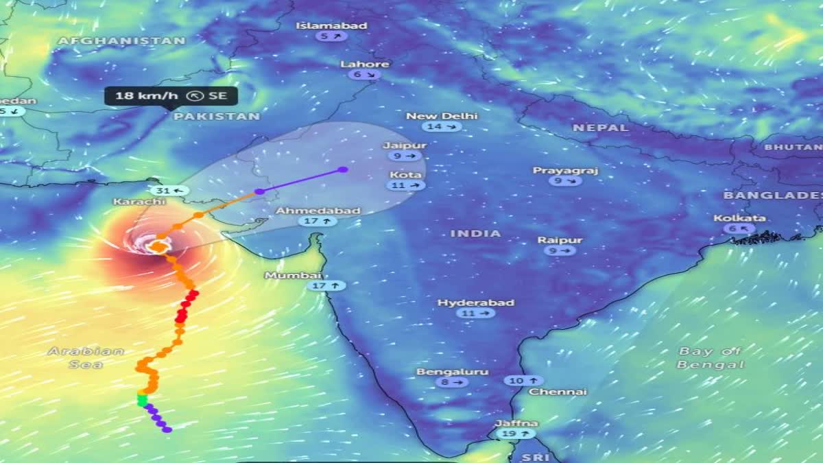 Cyclone Biparjoy effect in mp