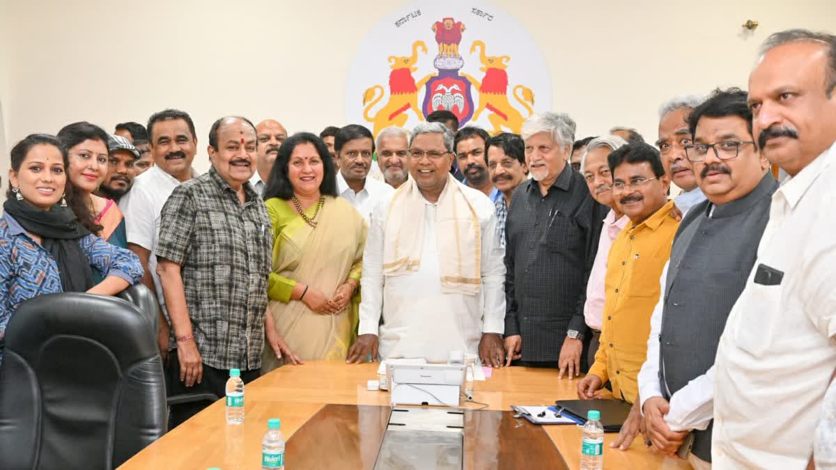 Rajendra Singh Babu team requested CM to build film city in Mysore