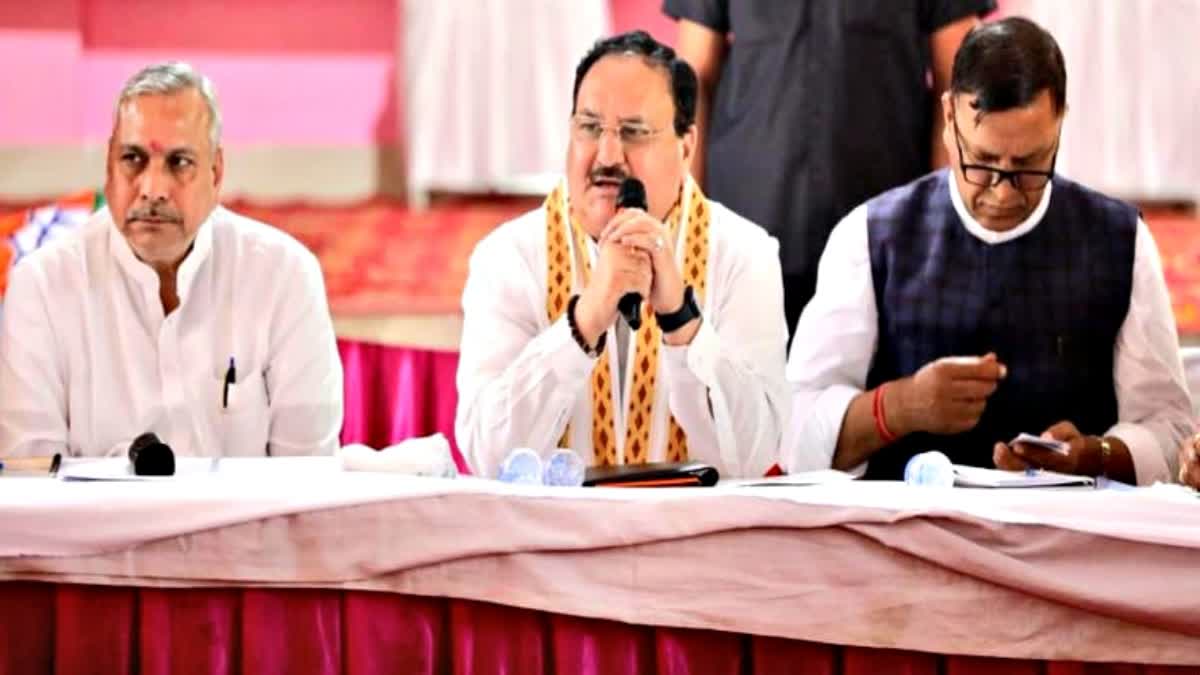 JP Nadda on Himachal Visit