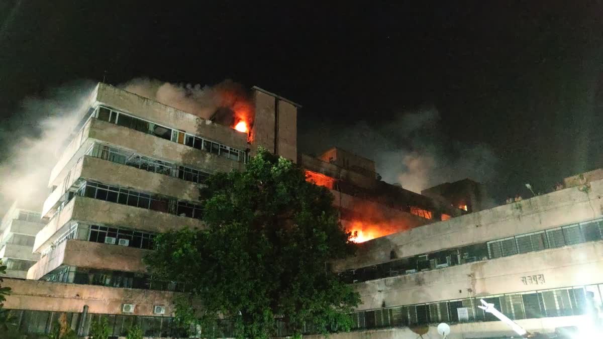 Questions on fire in Satpura building