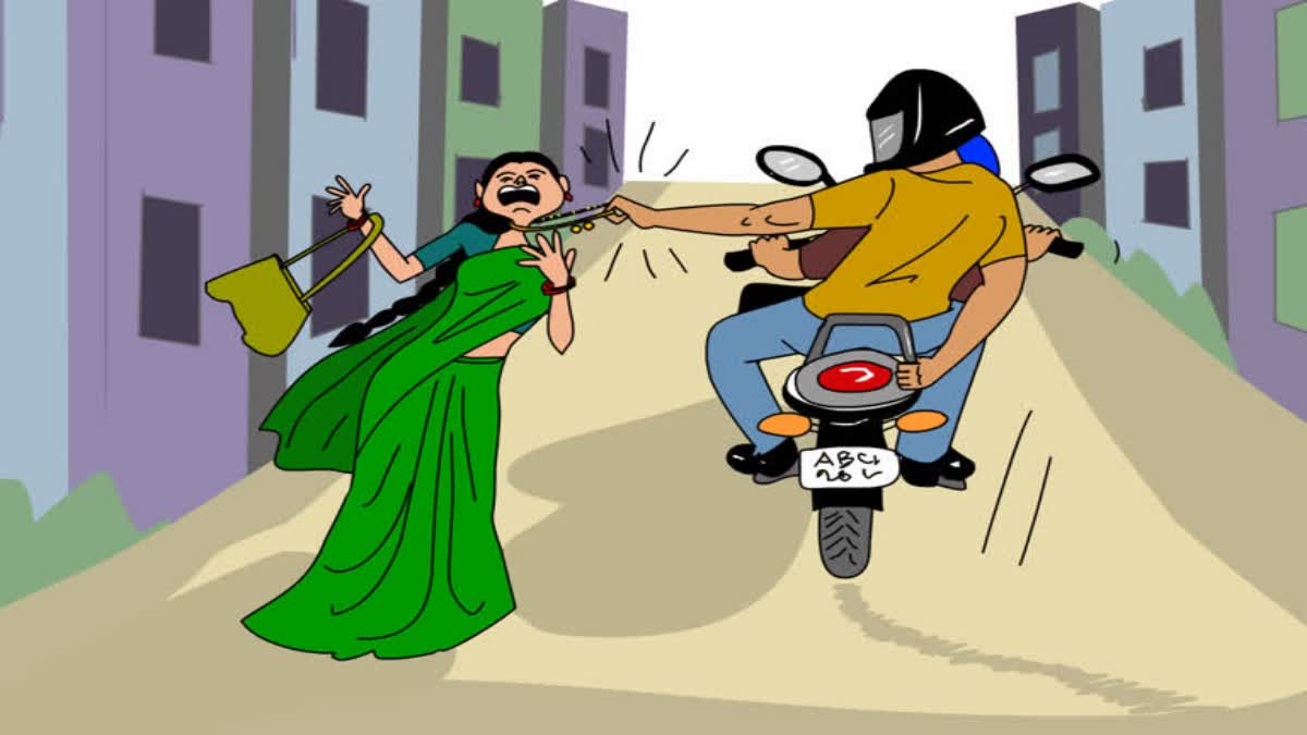 chain snatching in chennai video gets viral