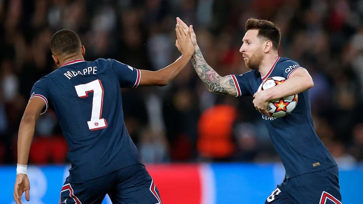 Kylian Mbappe  Kylian Mbappe on Lionel Messi  Lionel Messi  paris saint germain  psg  inter miami  Kylian Mbappe transfer  കിലിയന്‍ എംബാപ്പെ  ലയണല്‍ മെസി  പാരിസ് സെന്‍റ് ജെർമെയ്‌ന്‍  പിഎസ്‌ജി