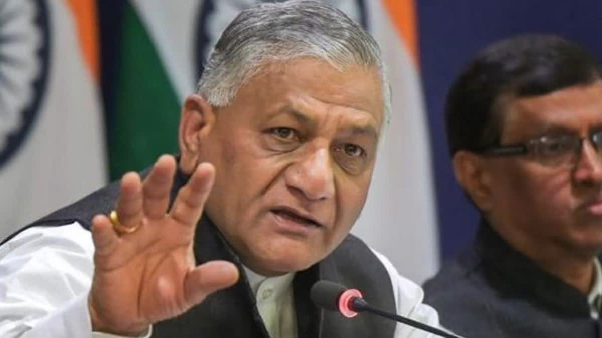 Civil Aviation Minister VK Singh