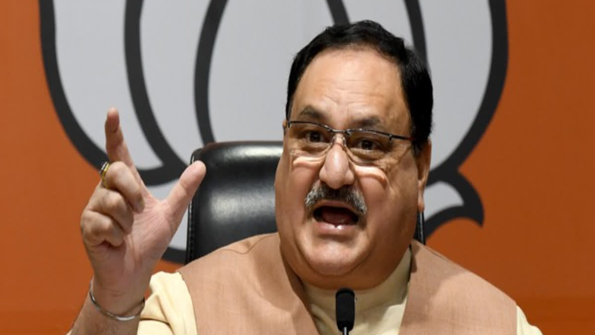 JP Nadda addressed rally in Hoshiarpur