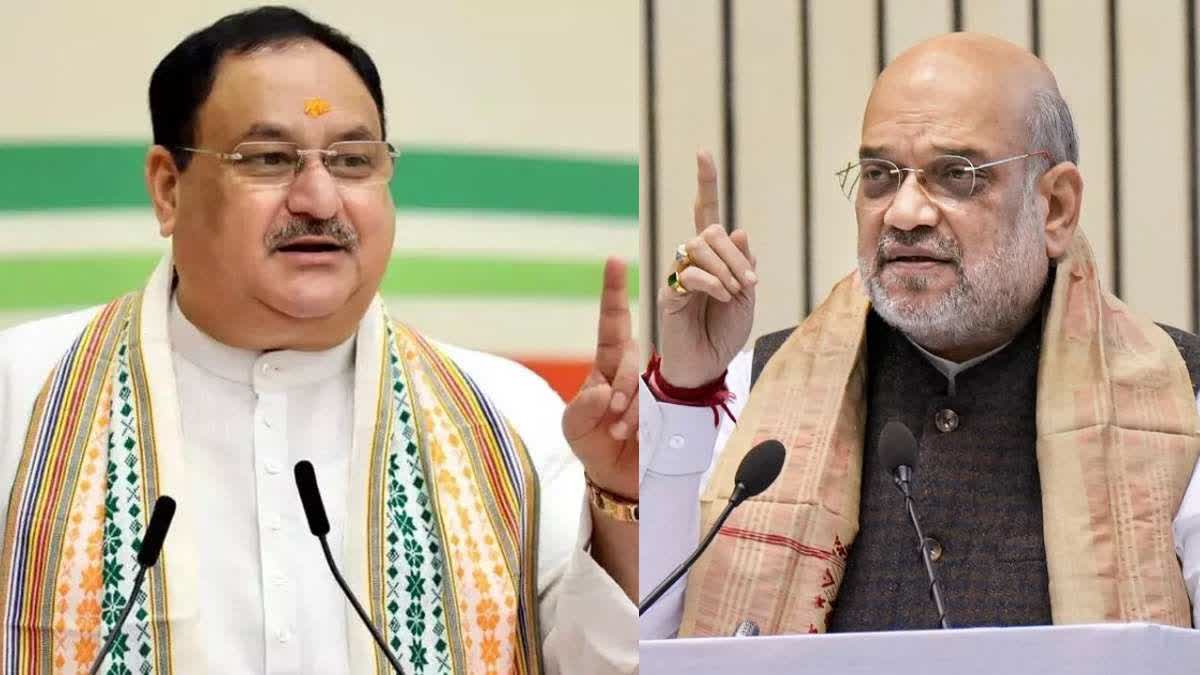 JP Nadda and Amit Shah