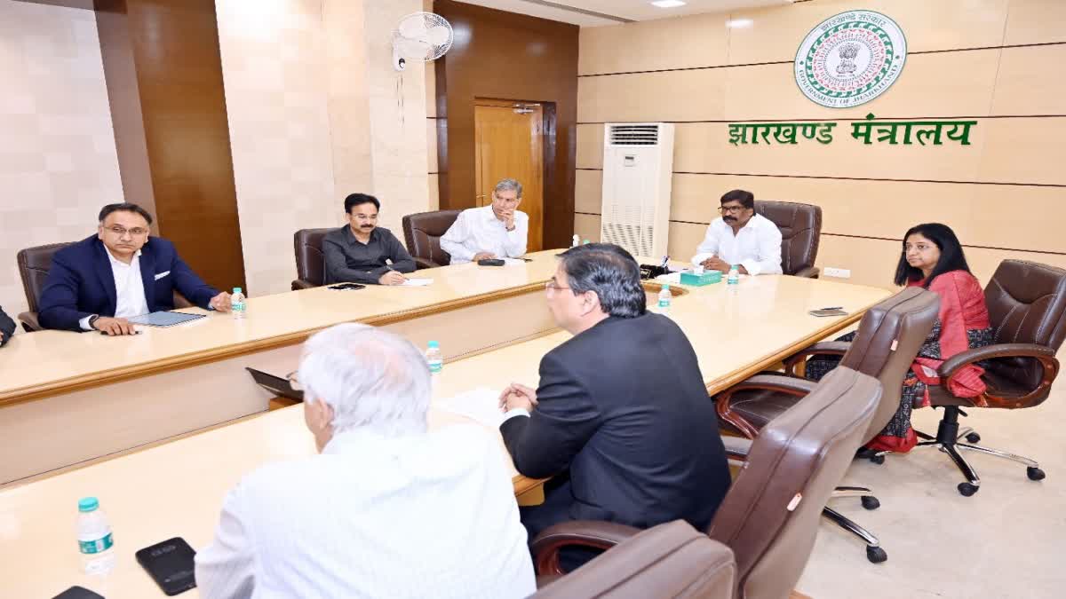 Tata Motors officials met CM Hemant Soren