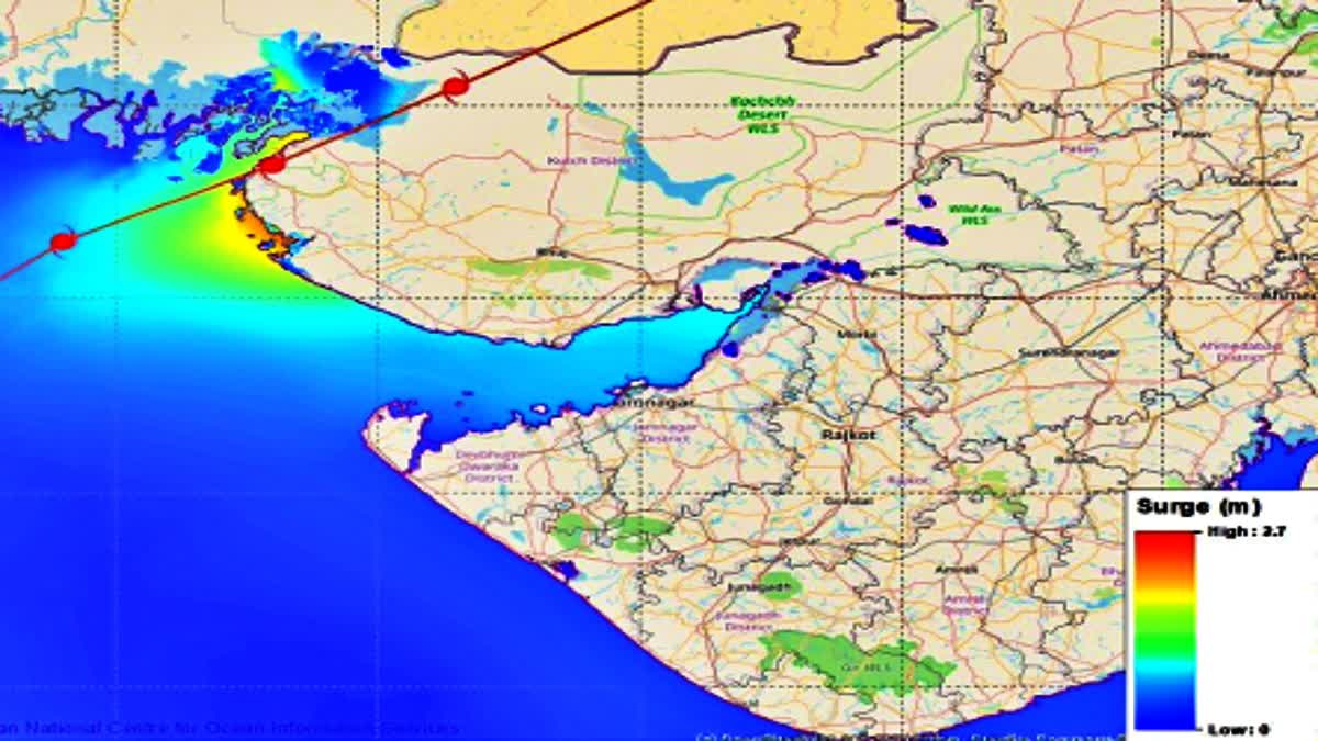 Cyclone Biparjoy Live Landfall Update