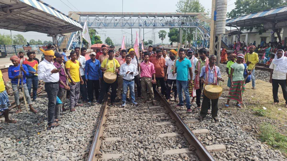 tribal strike in Malda