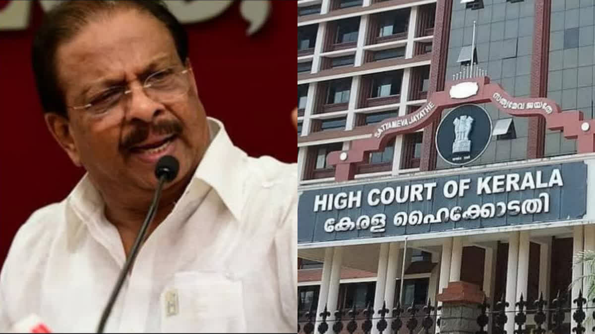 k Sudhakaran  anticipatory bail  പുരാവസ്‌തു തട്ടിപ്പ് കേസ്  കെ സുധാകരൻ  മോൻസൺ മാവുങ്കൽ  ക്രൈംബ്രാഞ്ച് നോട്ടീസ്  ഹൈക്കോടതി  K Sudhakaran anticipatory bail  high court