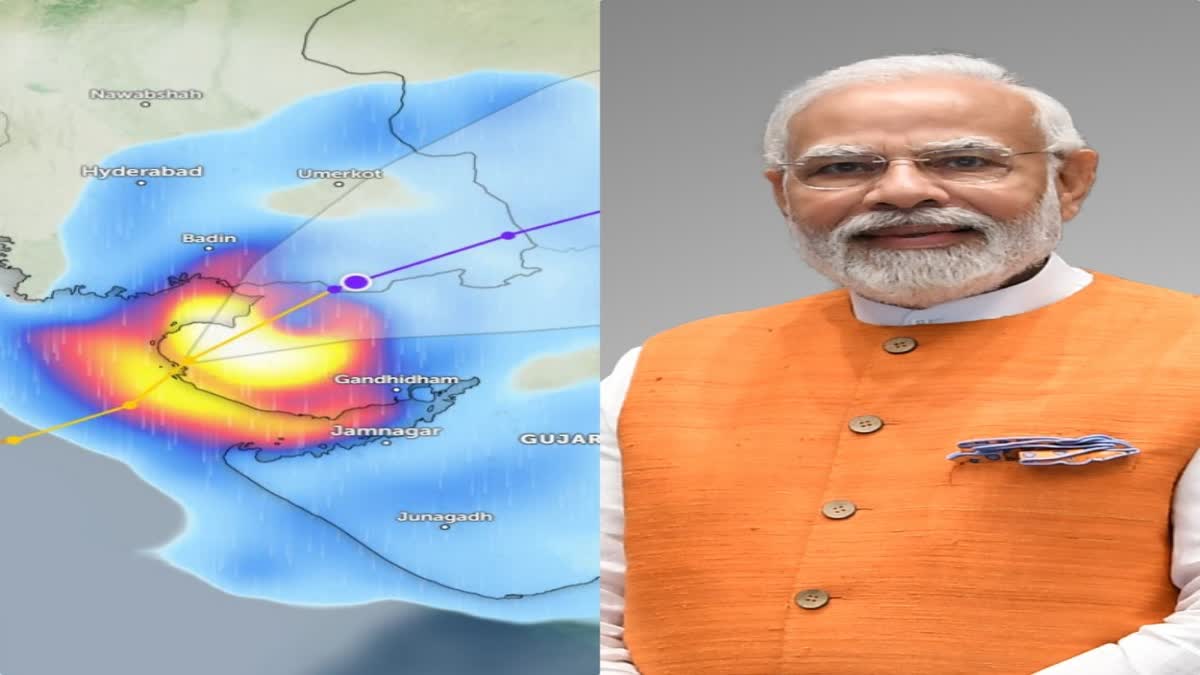 Cyclone Biparjoy Landfall: વડાપ્રધાન નરેન્દ્ર મોદીએ CM ભુપેન્દ્ર પટેલ સાથે ટેલીફોનિક વાતચીત કરી