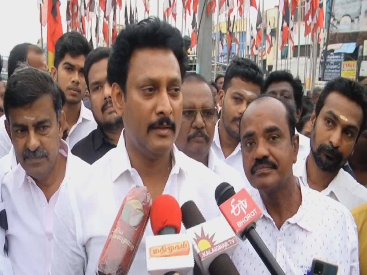 நிதிநிலைமைக்கு ஏற்ப பகுதி நேர ஆசிரியர்களின் கோரிக்கை நிறைவேற்றப்படும்.. அன்பில் மகேஷ் உறுதி!, minister-anbil-mahesh-speech-about-erode-by-poll-victory-and-temporary-teachers-request