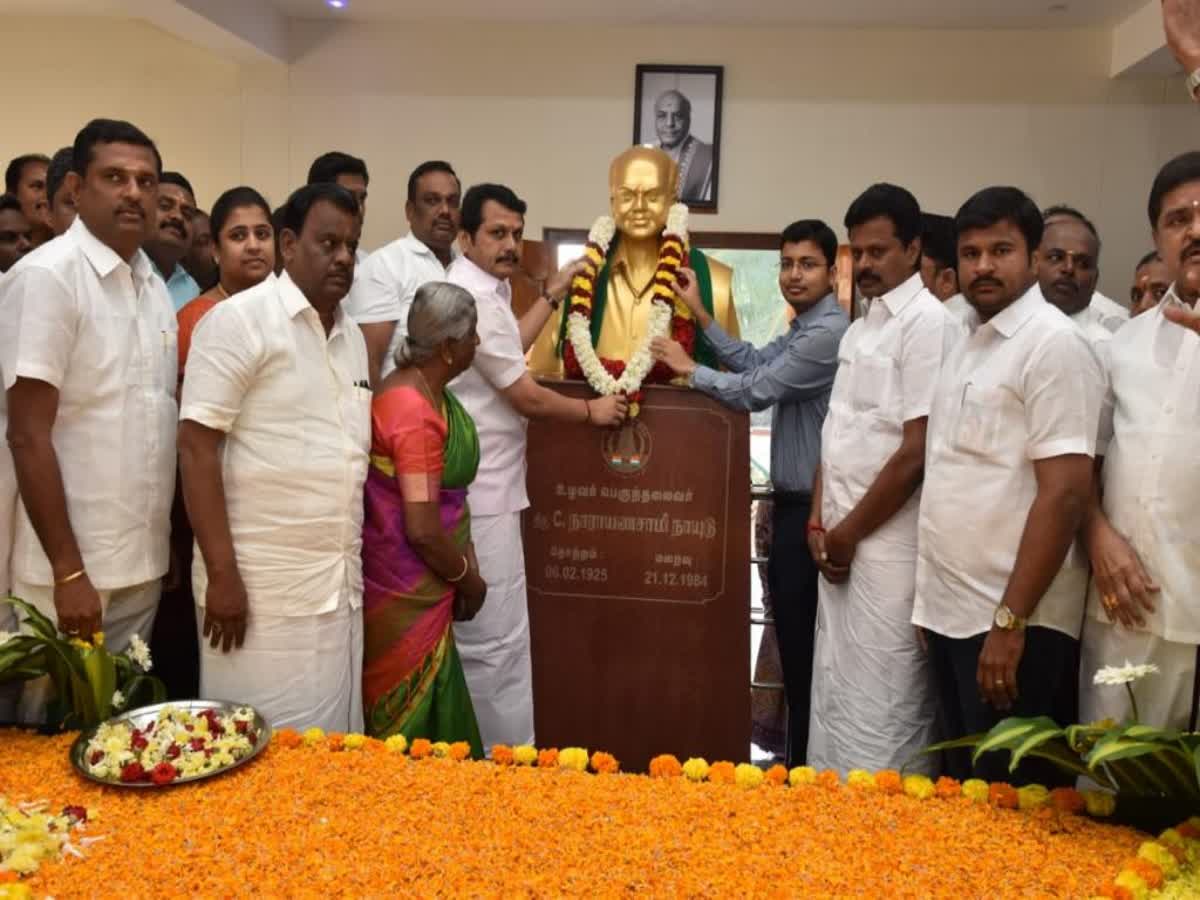 நாராயணசாமி நாயுடுவின் நூற்றாண்டு விழா சிறப்பாக அமையும் - அமைச்சர் செந்தில் பாலாஜி, narayanaswamy-naidu-birthday-celebration-with-minister-senthil-balaji-in-coimbatore