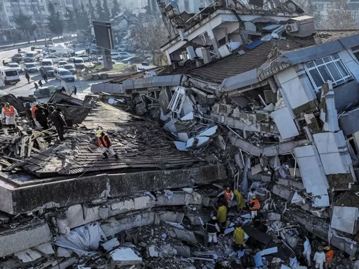 Earthquake in turkey syria update तुर्की सीरिया में भूकंप से मरने