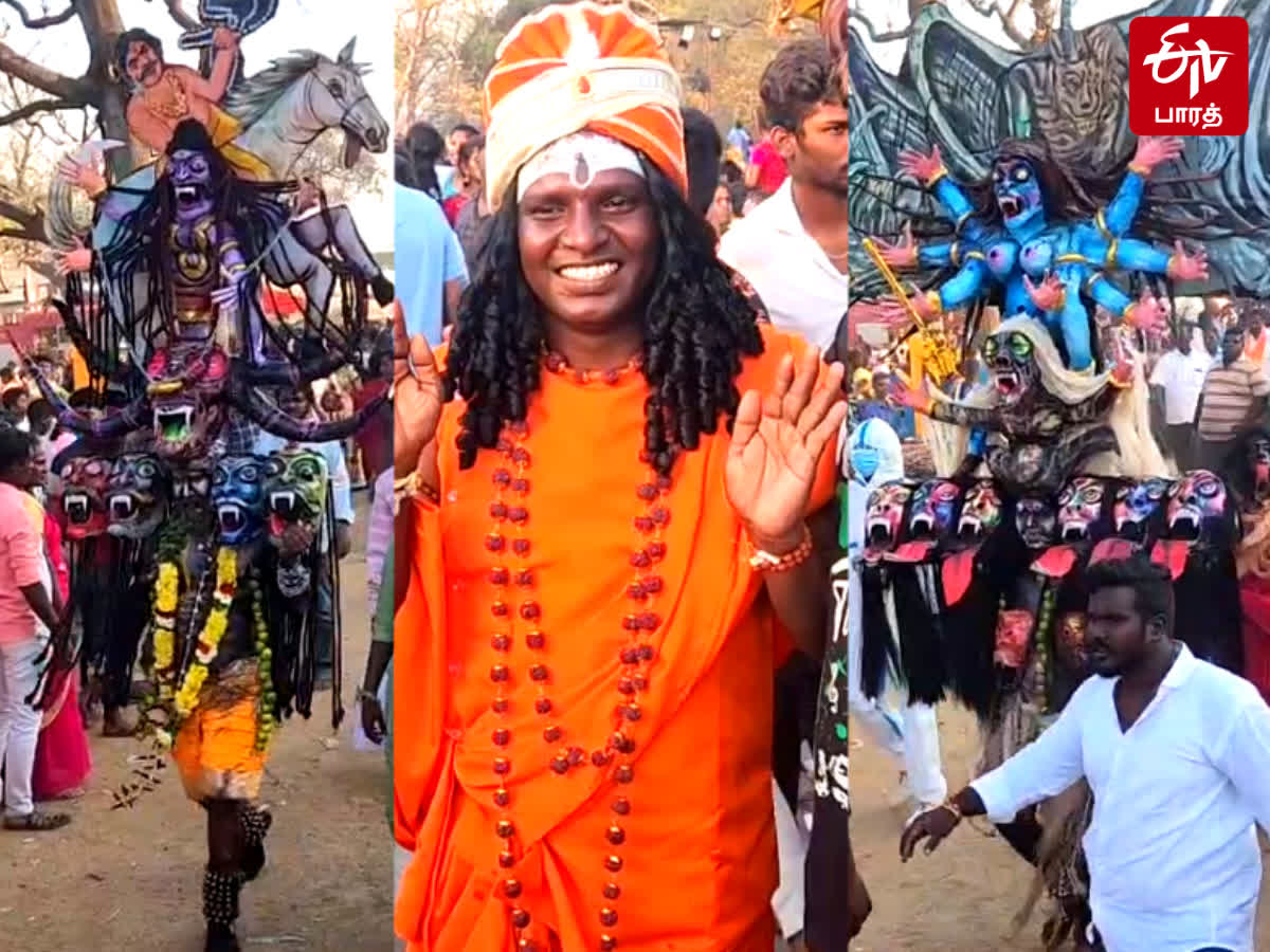 வேலூரில் கோலாகலமாக நடந்த மயானக் கொள்ளை திருவிழா!, mayana-kollai-festival-at-vellore-palar-river