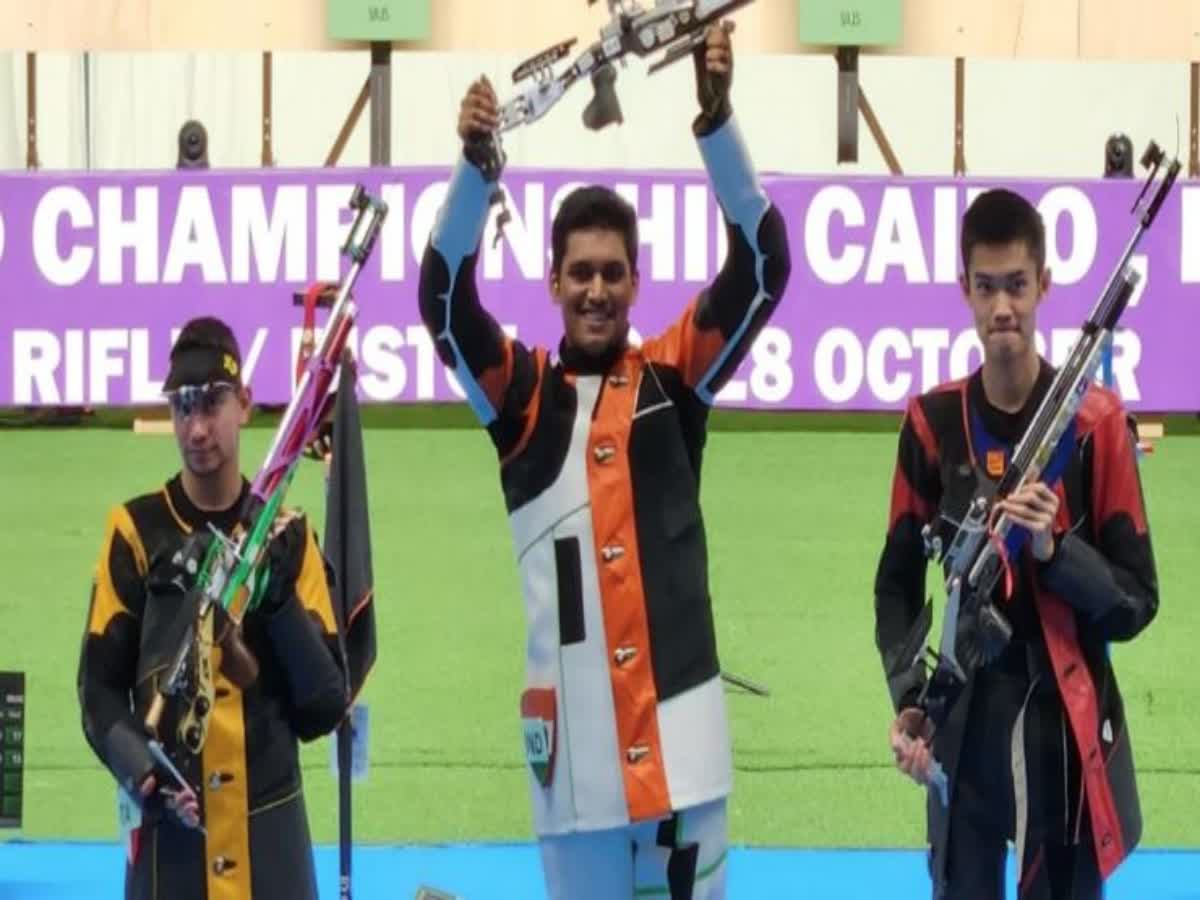 Rudrankksh wins individual gold in 10m air rifle competition