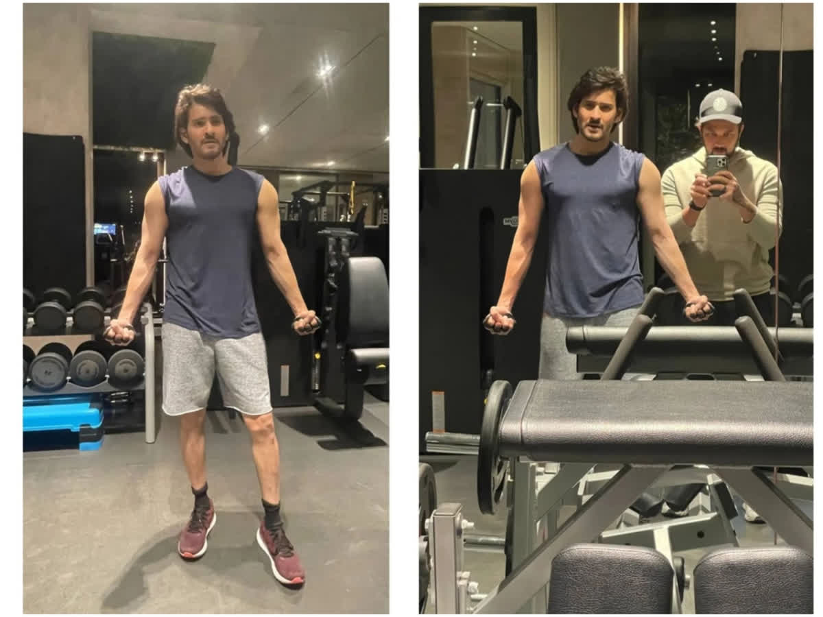 Telugu star Mahesh Babu takes to Instagram to show off his biceps on ...