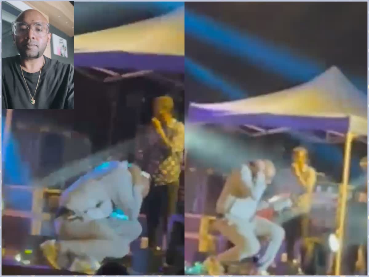 Video: பின்னணி பாடகர் பென்னி தயாளை பதம் பார்த்த ட்ரோன் கேமரா!, playback singer benny dayal due to drone camera attack accident at chennai