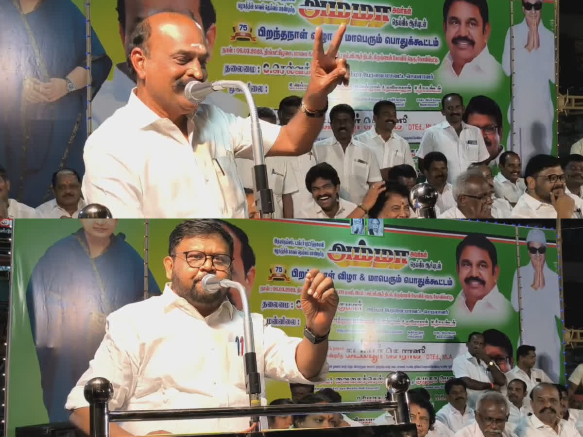 'திராவிட மாடல்' எந்த அமைச்சருக்காவது அர்த்தம் தெரியுமா?   வைகைச்செல்வன் சவால்!, does any minister know what is dravidian model meaning ex minister vaigai selvan challenged