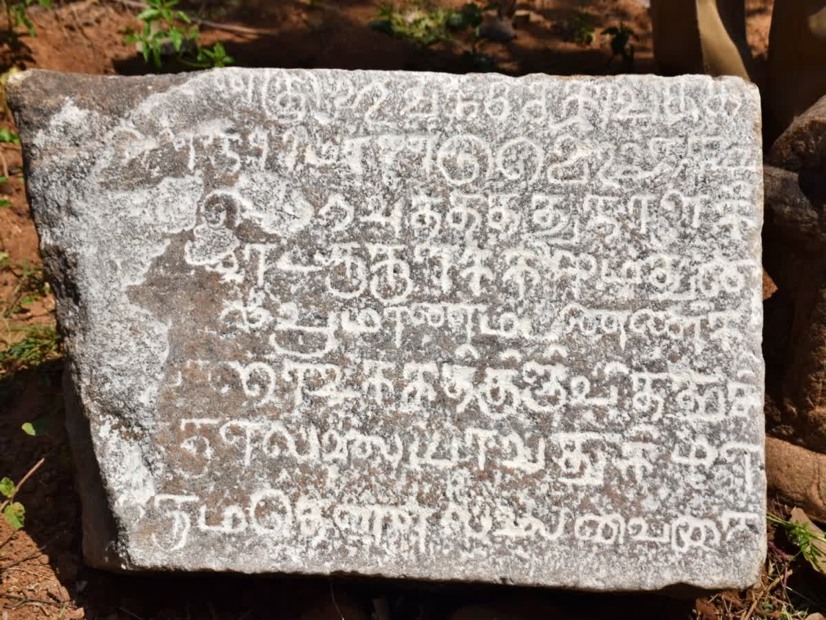சிவகங்கையில் 13ஆம் நூற்றாண்டை சேர்ந்த கல்வெட்டு கண்டுபிடிப்பு, 13th century stone inscription found in sivagangai