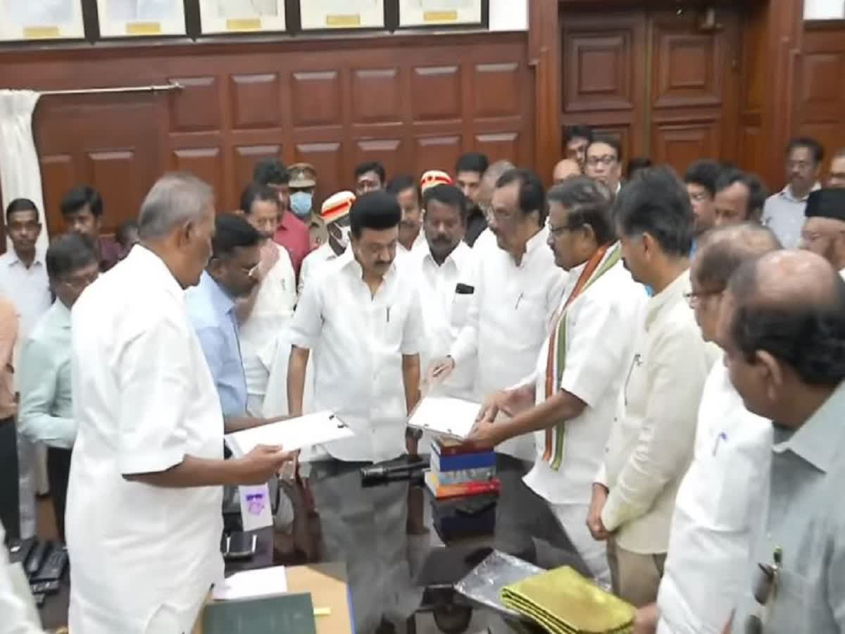 LIVE: ஈரோடு கிழக்கு எம்எல்ஏவாக ஈவிகேஎஸ் இளங்கோவன் பதவியேற்பு!, a-live-visual-of-evks-elangovan-takes-oath-in-chennai