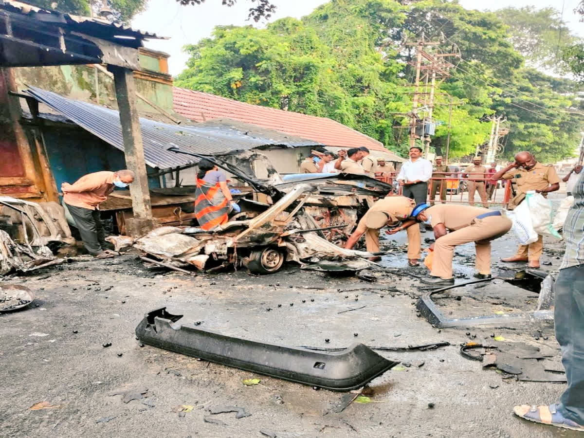 கோவை கார் குண்டுவெடிப்பு வழக்கு: 5 பேரிடம் என்ஐஏ அதிகாரிகள் விசாரணை!, coimbatore car blast case nia officials interrogate 5 people today