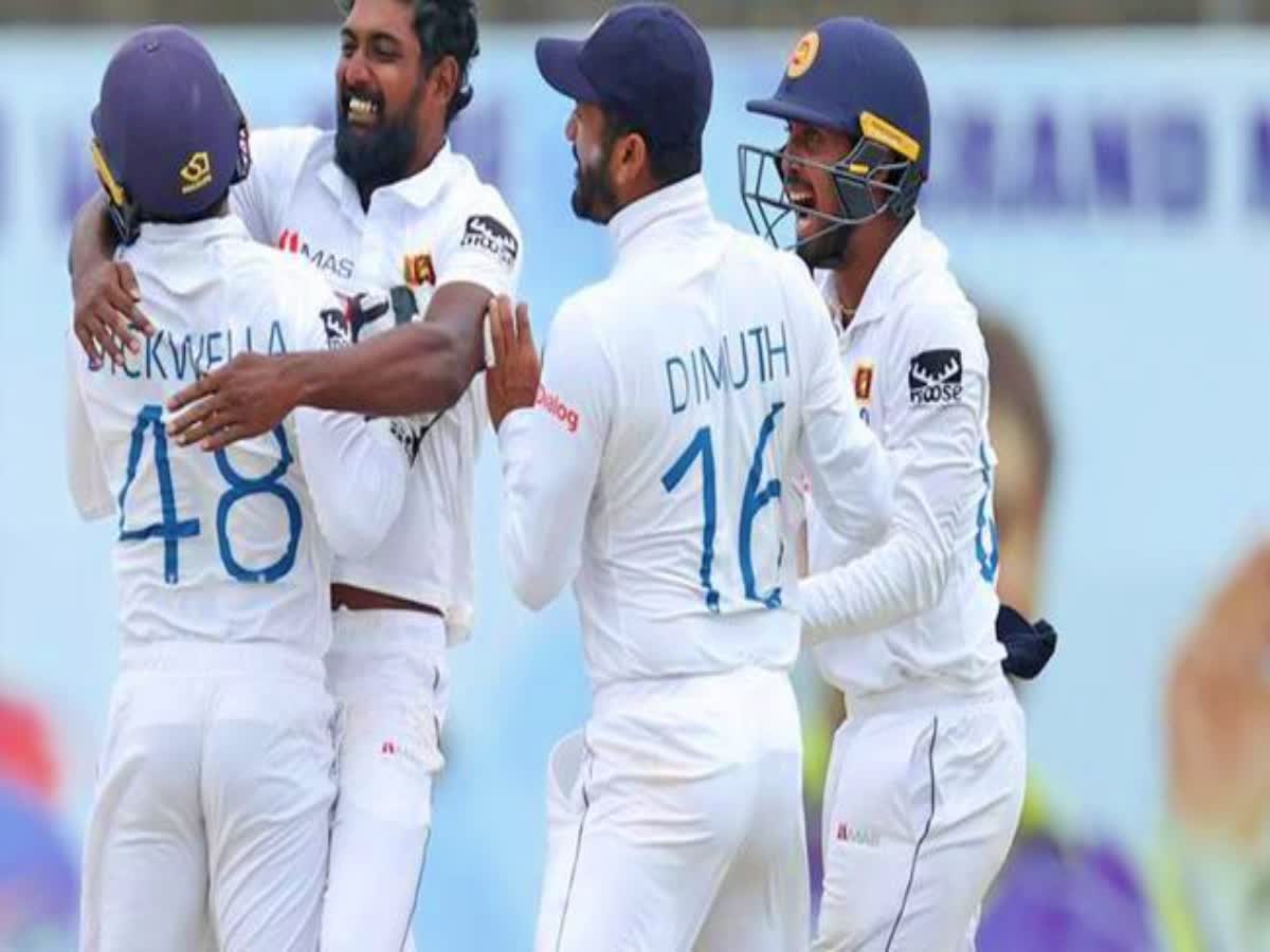 sri Lanka tightening its grip in the first test with newzealand will give a shock to India?