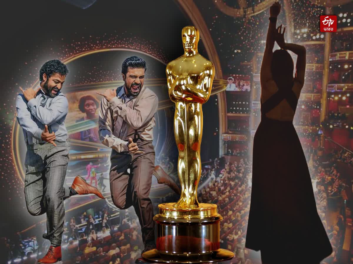 Naatu Naatu on Oscar Stage রামচরণ বা জুনিয়র এনটিআর নয় ! অস্কারের