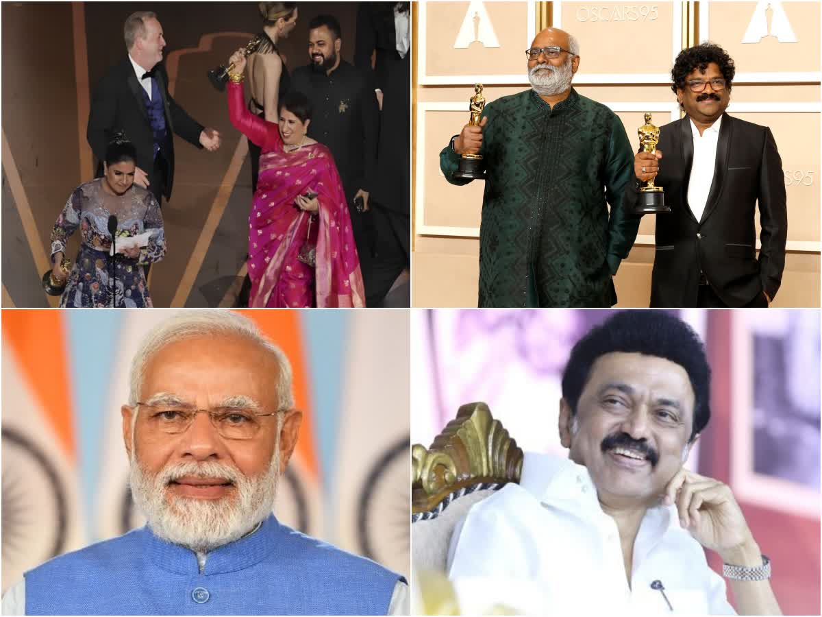Oscar Award 2023: பிரதமர் மோடி, முதலமைச்சர் ஸ்டாலின் உள்ளிட்டோர் வாழ்த்து!, prime minister narendra modi chief minister mk stalin wishes to rrr movie team