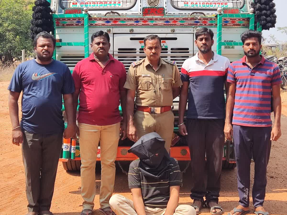 திருவண்ணாமலை ஏடிஎம் கொள்ளை வழக்கில் லாரியுடன் சிக்கிய கொள்ளையன்!, sixth person from rajasthan arrested by tamil nadu police in the case of tiruvannamalai atm robbery