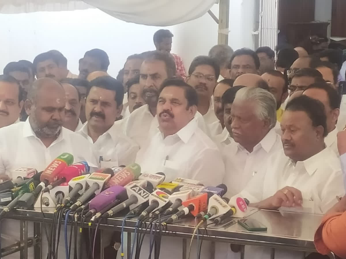 TN Agri Budget 2023: எடப்பாடி பழனிசாமி செய்தியாளர்கள் சந்திப்பு!, admk-interim-gerneral-secreaty-eddapadi-palanisamy-holds-press-meet-after-agri-budget-session-in-chennai