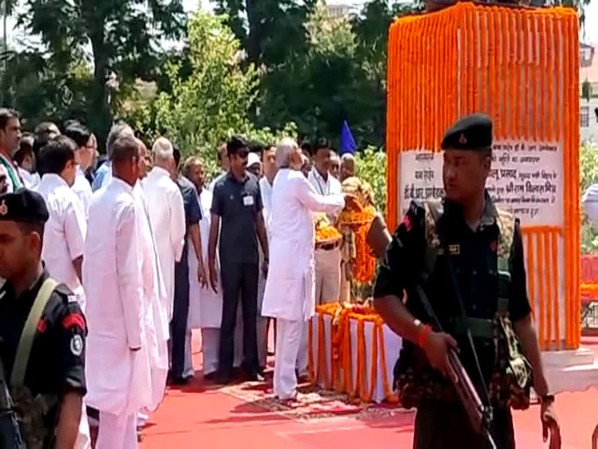 Ambedkar Jayanti 2023: पटना में अंबेडकर जयंती मनाई, सीएम ने प्रतिमा पर  माल्यार्पण कर किया नमन, nitish kumar inaugurated ambedkar jayanti in patna