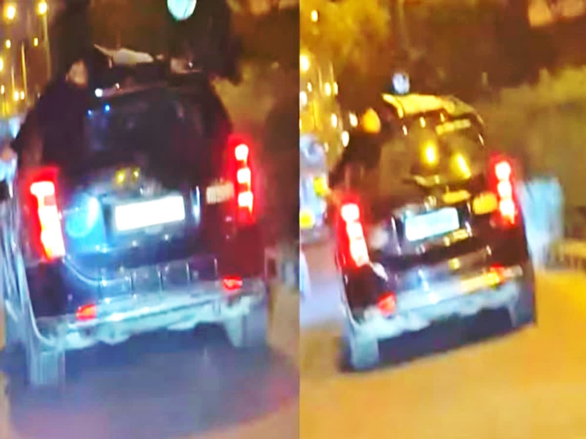 Delhi Car Accident News: Video shows body of man being dragged by car in  Delhi