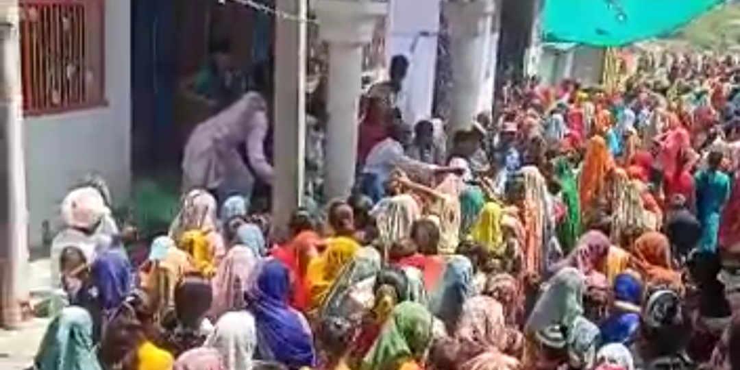 People throng shrine for Covid cure in MP