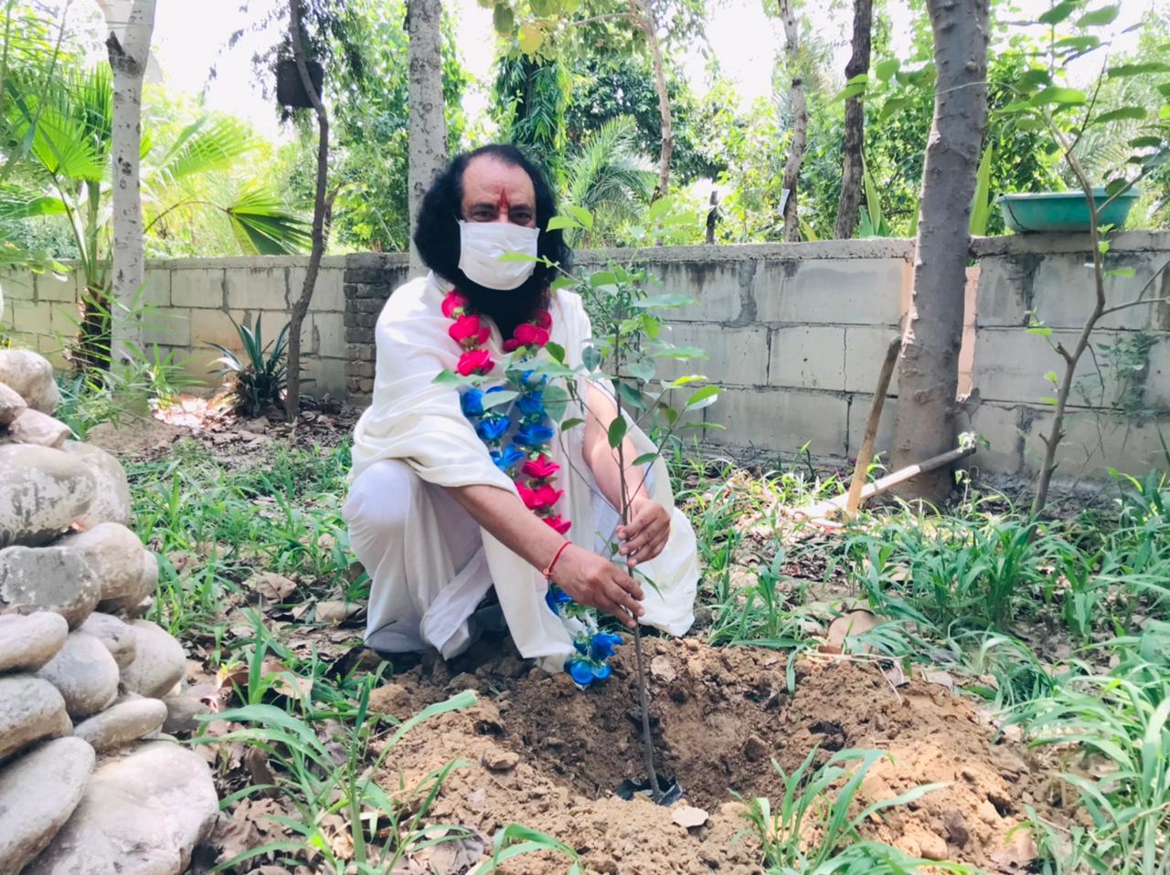 Plantation at Sri Harikripa Ashram, Bharatpur News