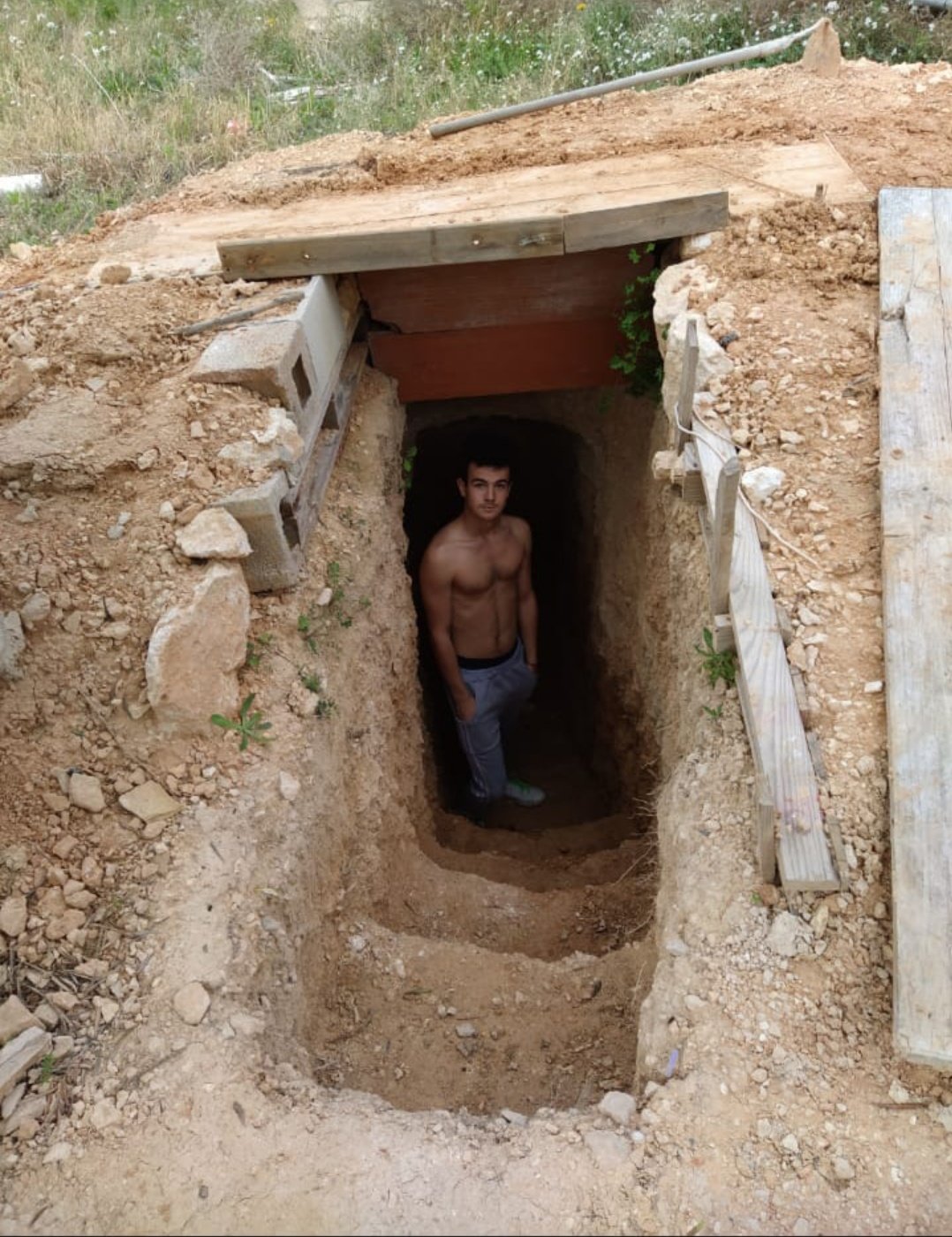 spain Teen spends years digging underground home after fight with parents