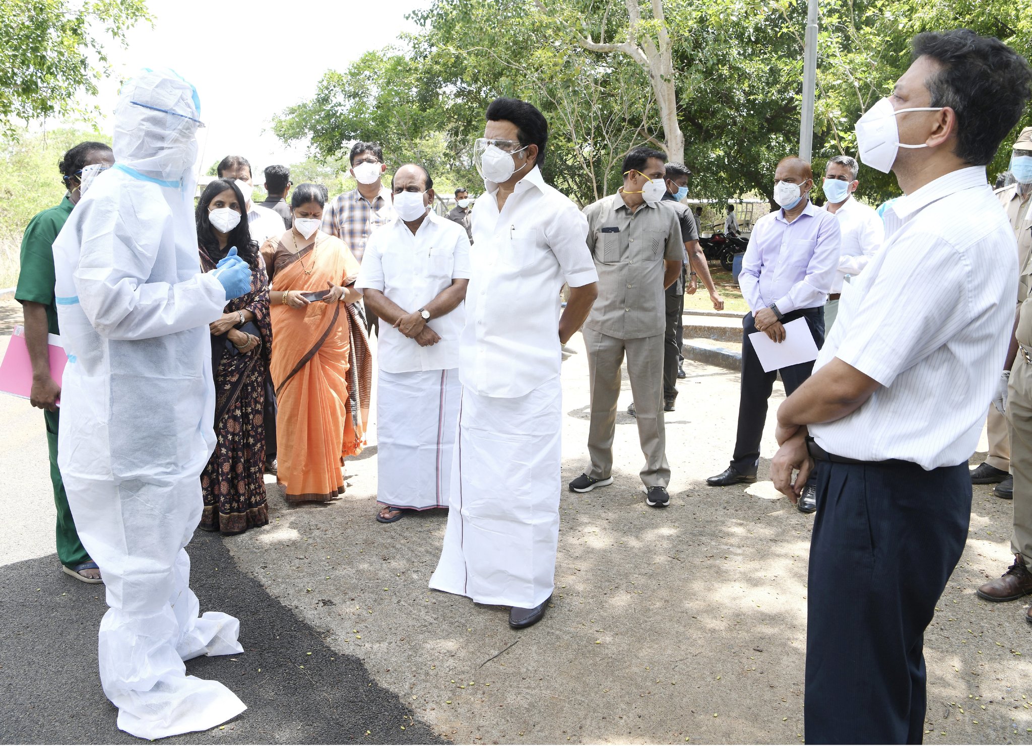 வண்டலூர் பூங்காவில் ஆய்வு