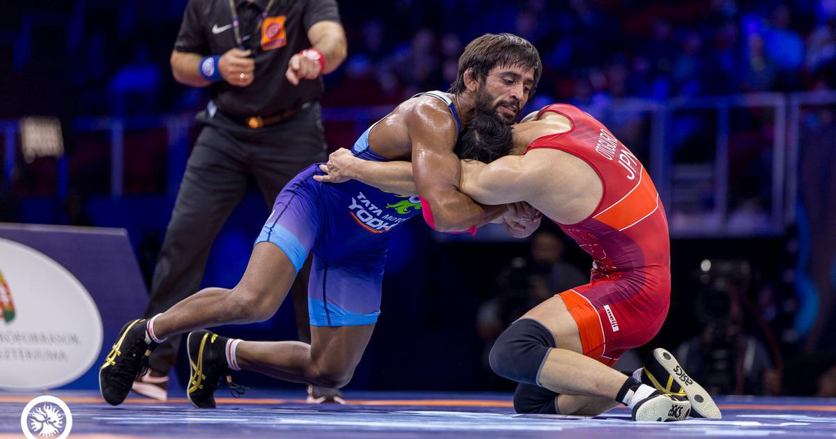 wrestler bajrang punia tokyo olympics sports minister kiren rjiju