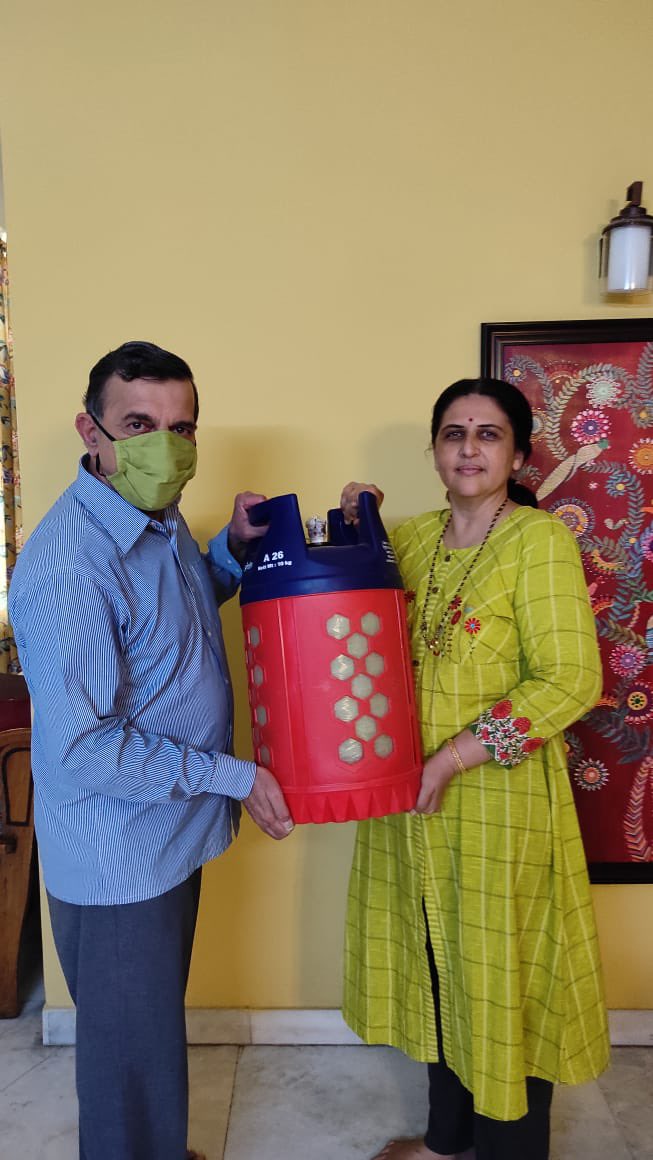 new look to kitchen. IOC Introduces Composite LPG Cylinders from Indane.