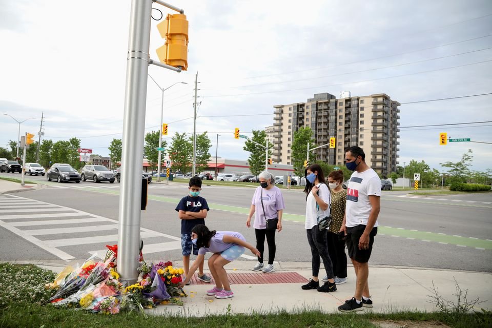 4 Muslim family members killed in 'targeted attack' in Canada's Ontario