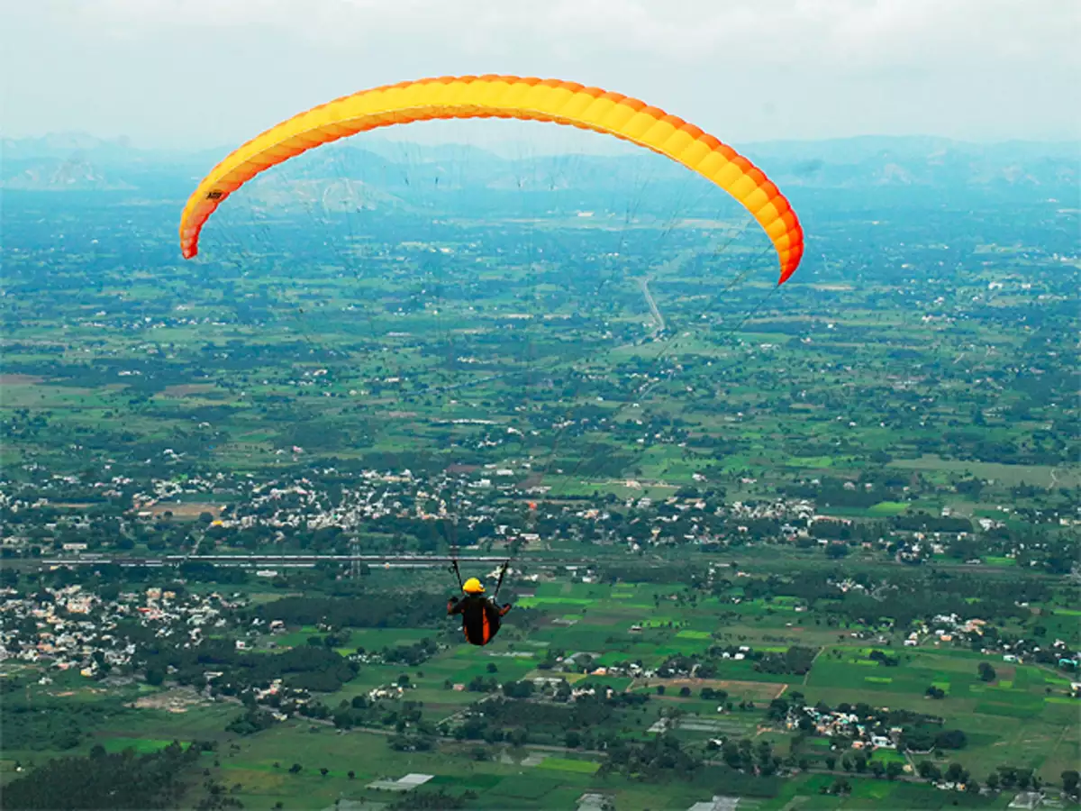 paragliding and tracking morni hill station