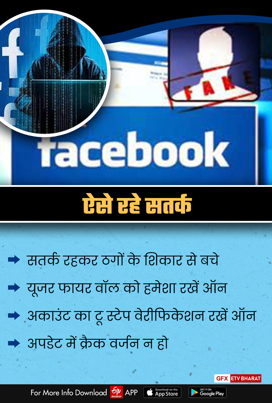 वेरीफाइड फेसबुक पेज को निशाना बना रहे साइबर ठग, Cyber ​​thugs targeting verified Facebook page