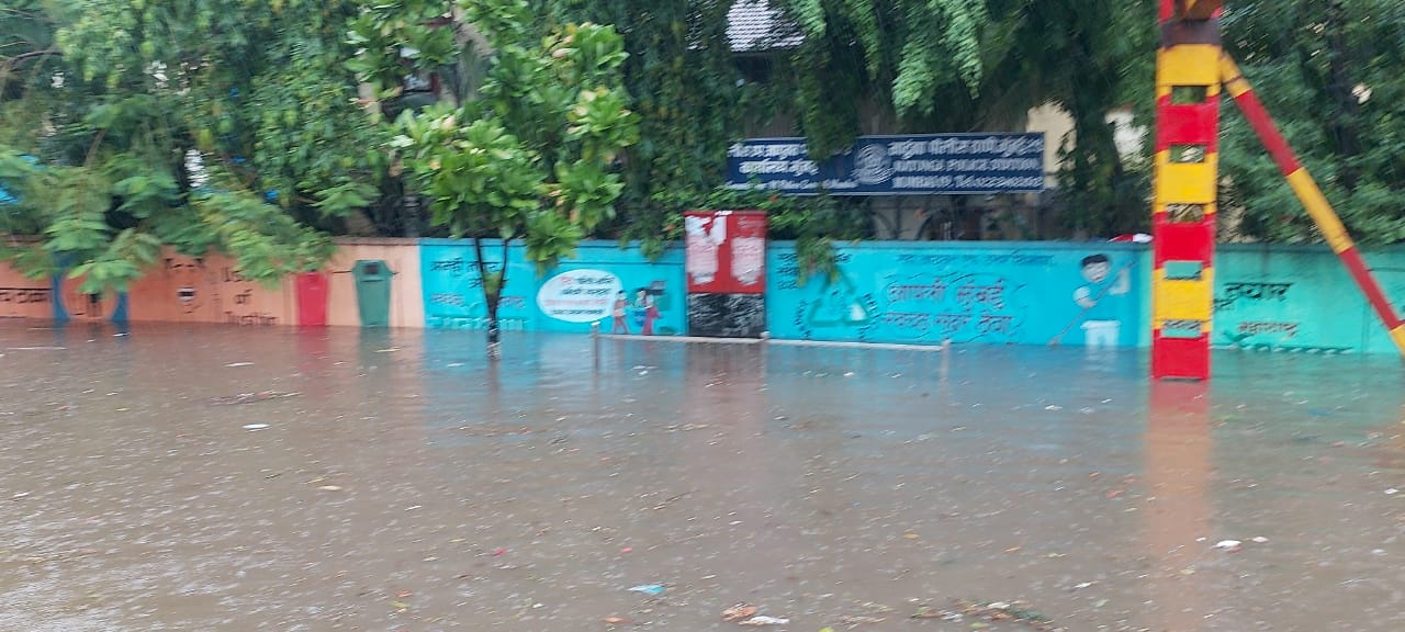 Waterlogging due to rain in Maharashtra