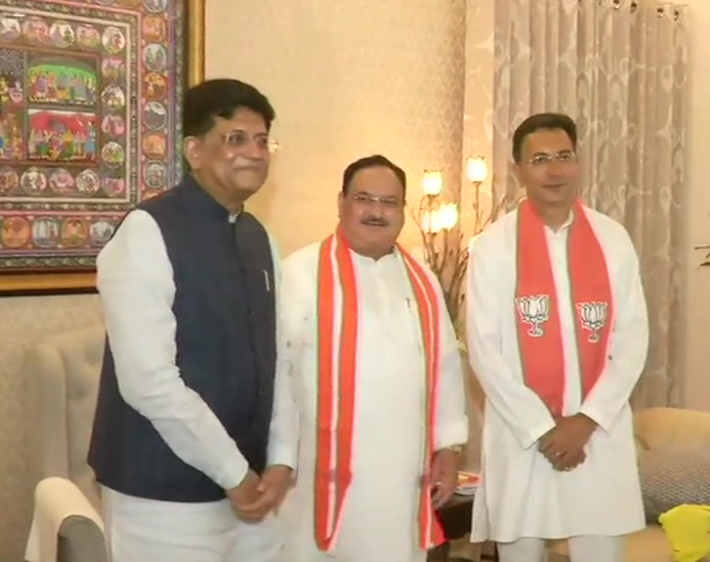 Jitin Prasada meets BJP national president JP Nadda