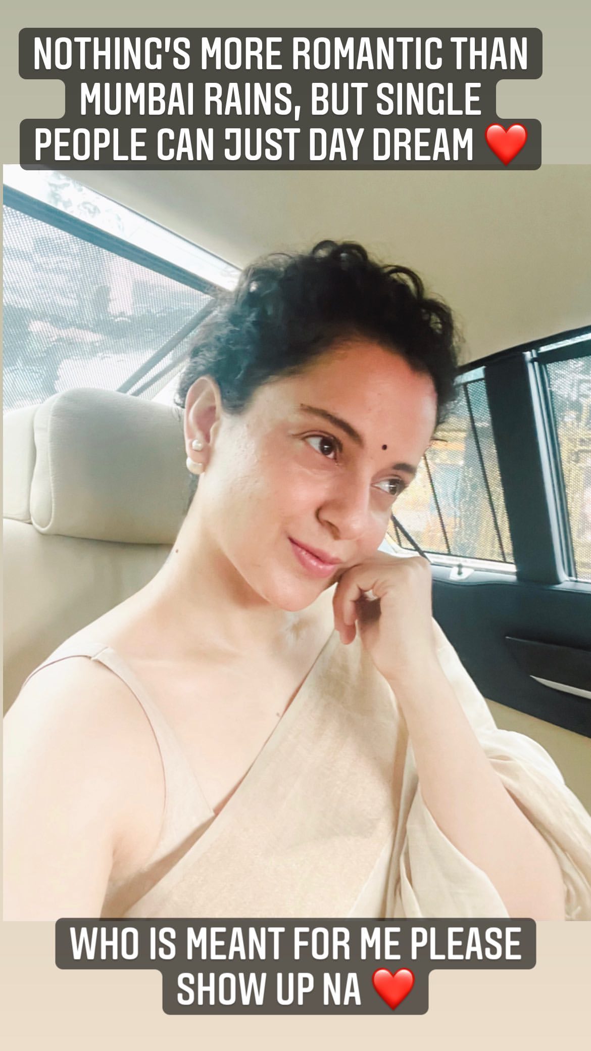 Mumbai rains make Kangana romantic