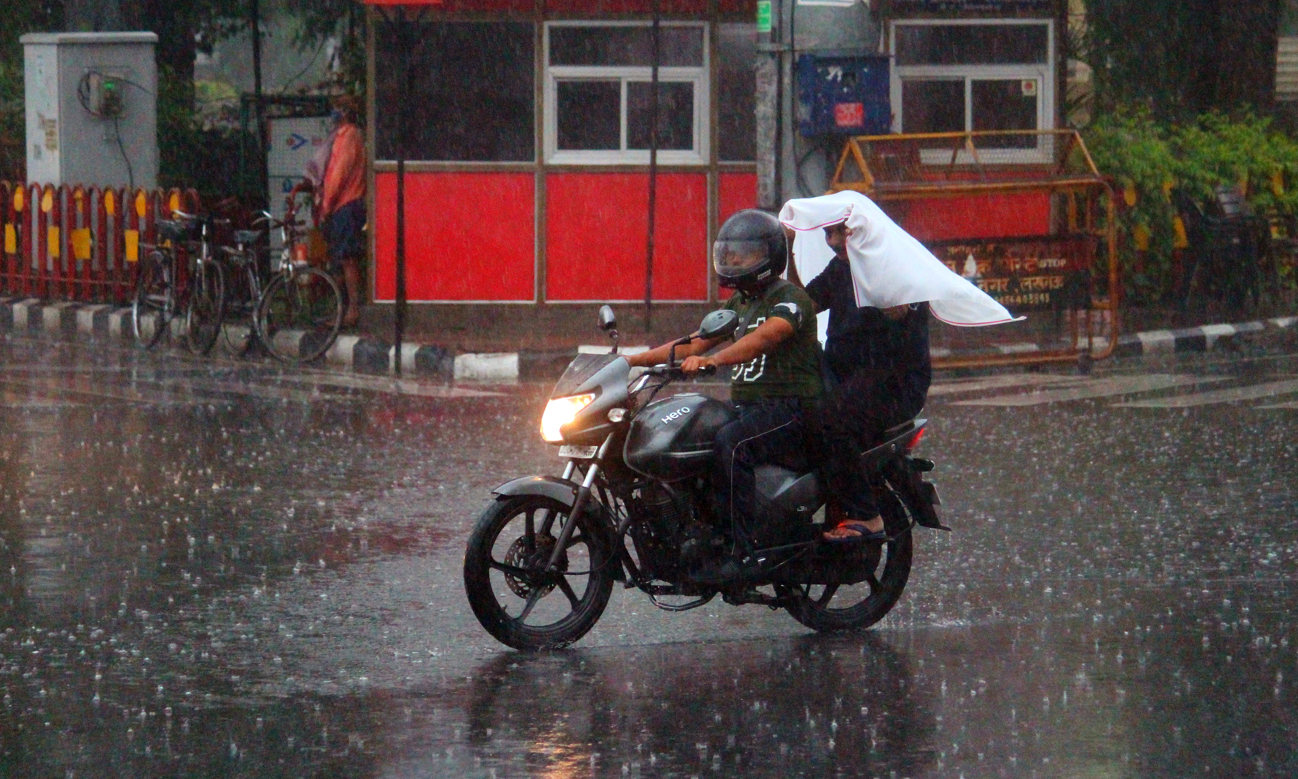 Heavy rain occurred in many districts of Chhattisgarh