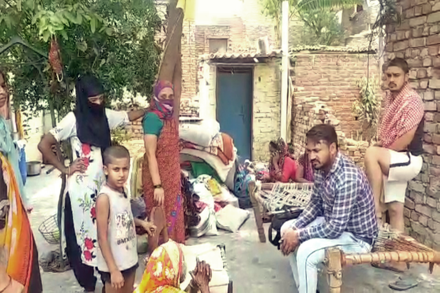 faridabad khori village illegal encroachment