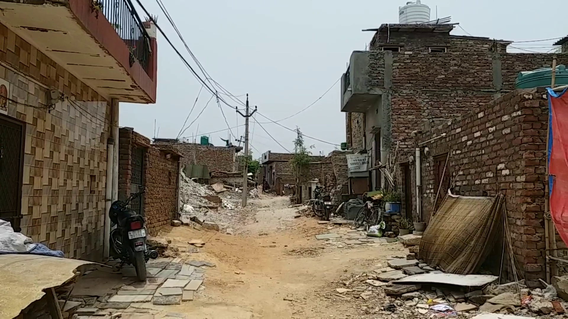 faridabad khori village illegal encroachment