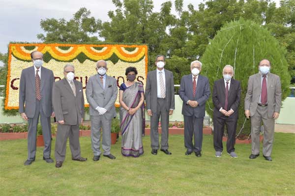 CJI NV Ramana attend the High Court Judges Dinner