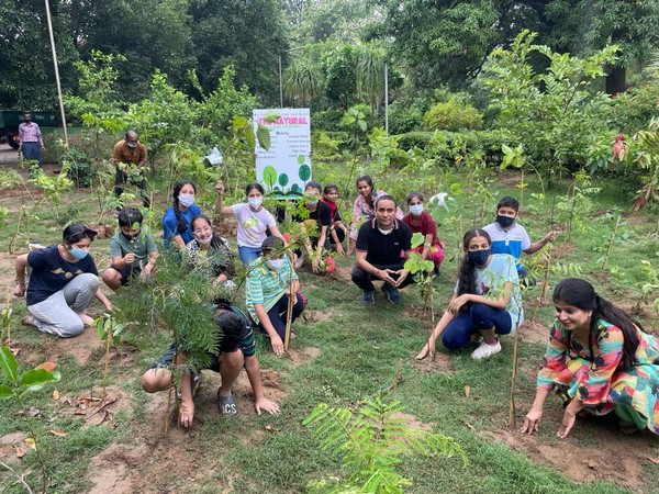 Children create 'micro oxygen chamber' by planting 750 sapling in Ludhiana