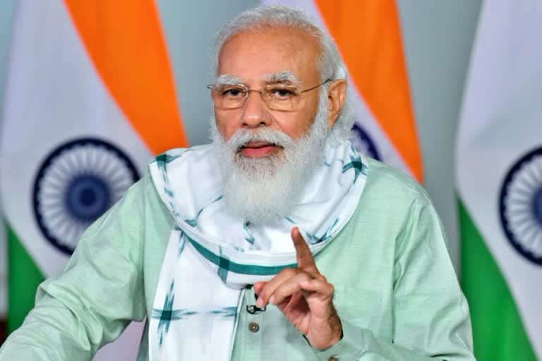 PM मोदी का वर्चुअल संबोधन